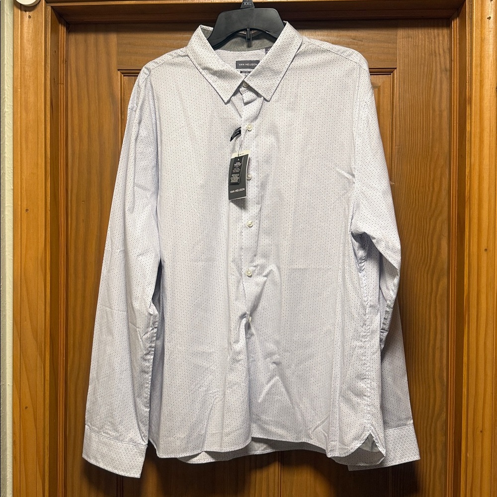 Van Heusen Folsen Stain Shield Printed Shirt